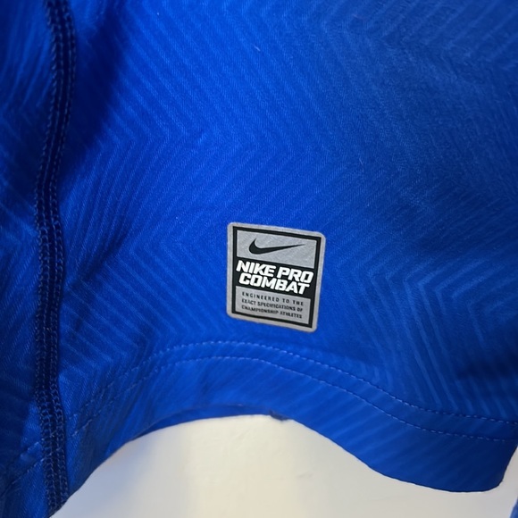 Nike Men’s Long Sleeve Shirt Blue Size XL - Picture 2 of 5